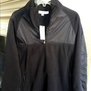 NWT Men’s Calvin Klein fleece pullover Size Large